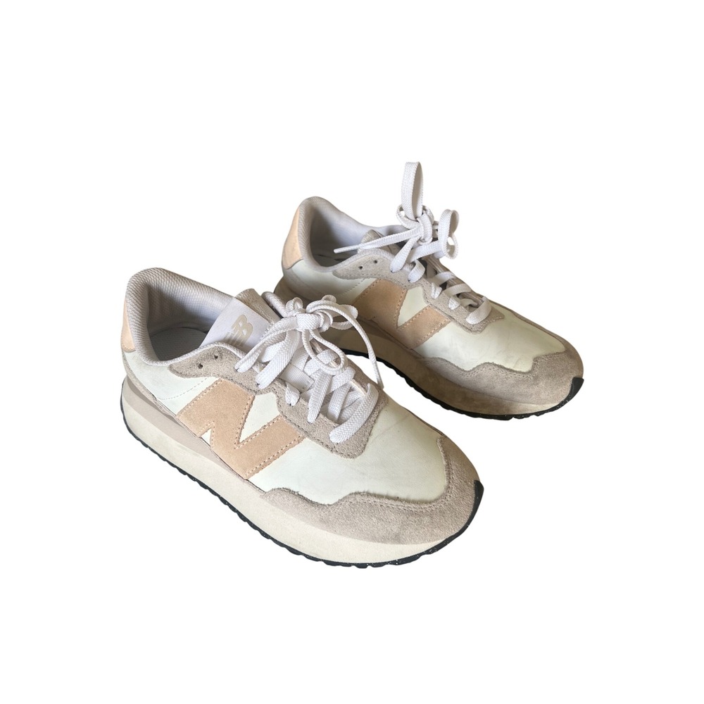 New Balance Womens 237 Sneakers Size 8 Pink Good Athletic Trendy Lifestyle Shoes